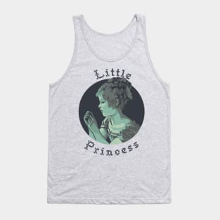 A Little Princess Portrait and  Quote Tank Top